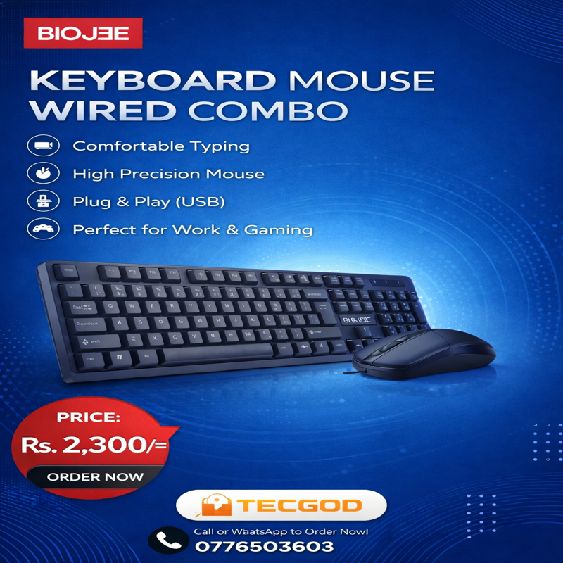 KEYBOARD & MOUSE COMBO PACK